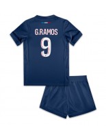 Paris Saint-Germain Goncalo Ramos #9 Domácí dres pro děti 2024-25 Krátký Rukáv (+ trenýrky)